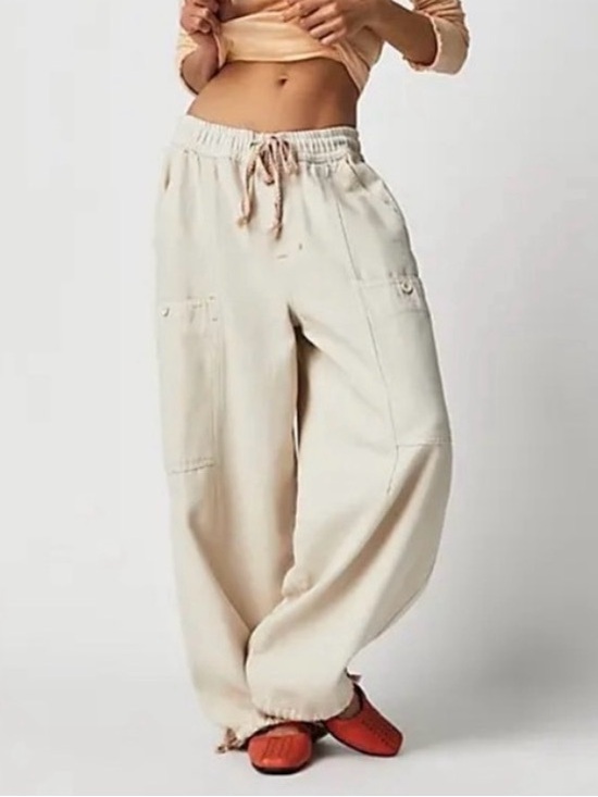 Free People Denim - Free People We The Free Bright Eyed Low-Slung Pull-On Jeans